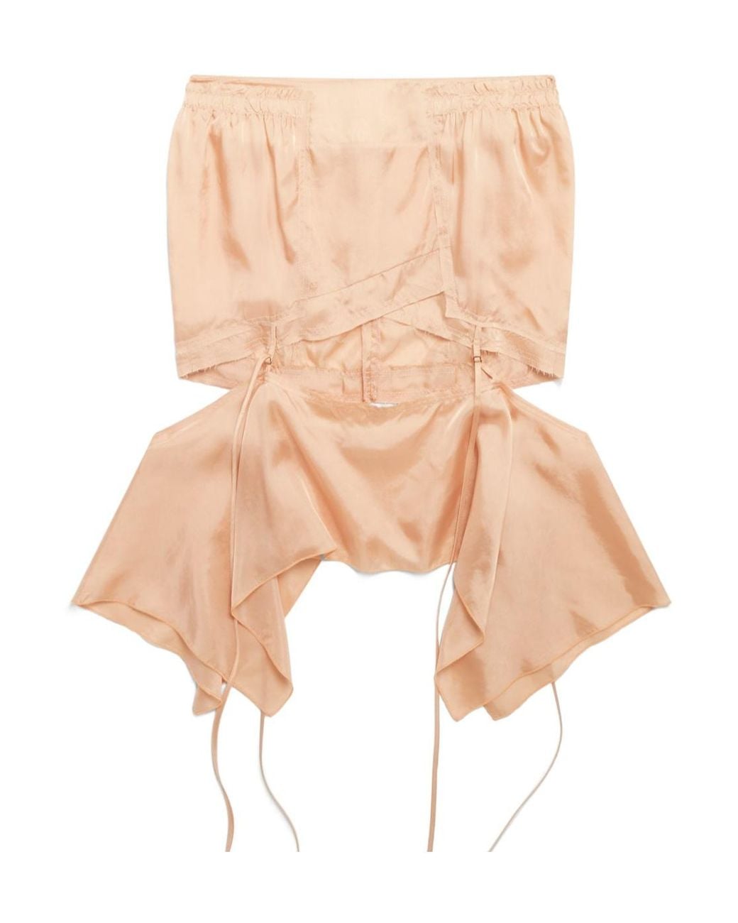 KNWLS Natural Paneled Skirt