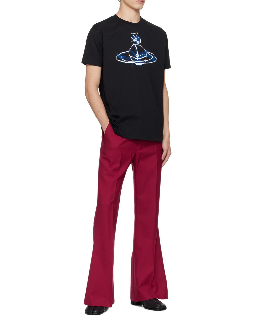 Vivienne Westwood Black Classic T-Shirt for men