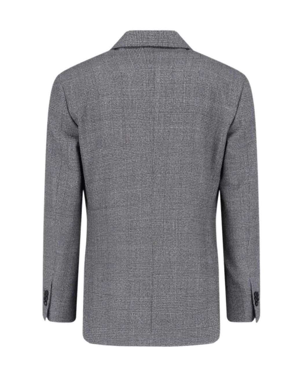 Lardini Gray Long-Sleeve Blazer for men