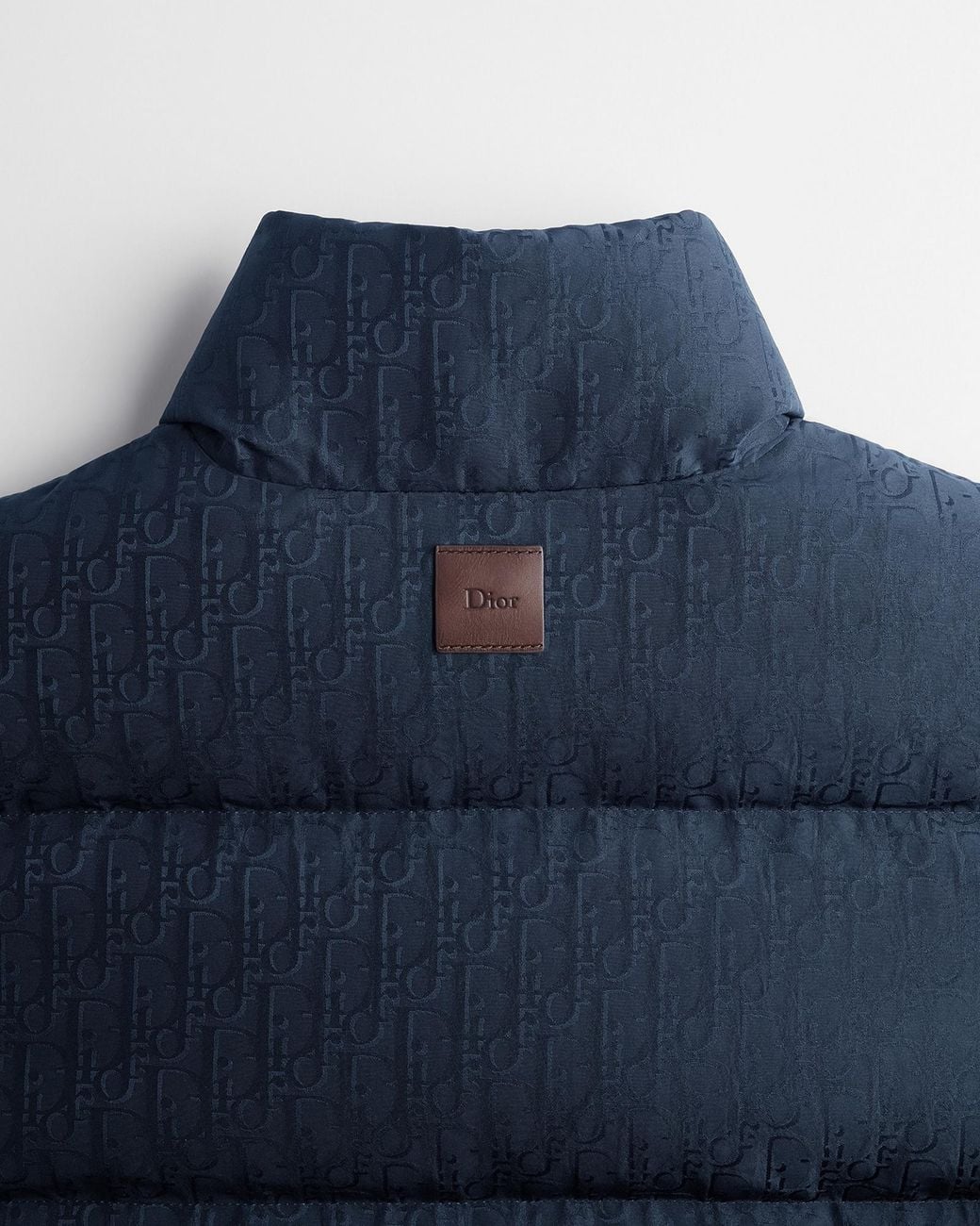 Dior Blue Oblique Down Jacket for men