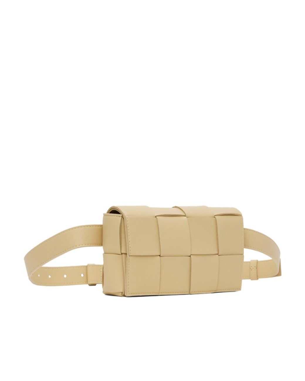 Bottega Veneta Natural Mini Cassette Fanny Pack for men