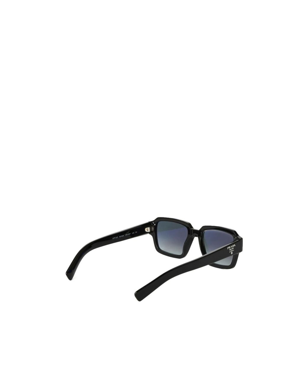 Prada White Acetate Square Sunglasses for men