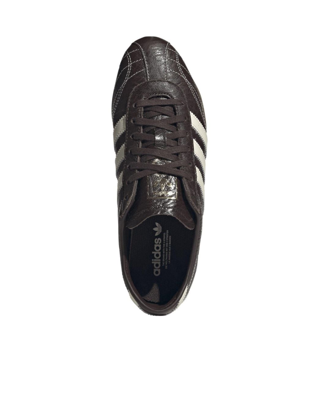 Adidas Originals Black Leather Lowtop Retro Sneaker