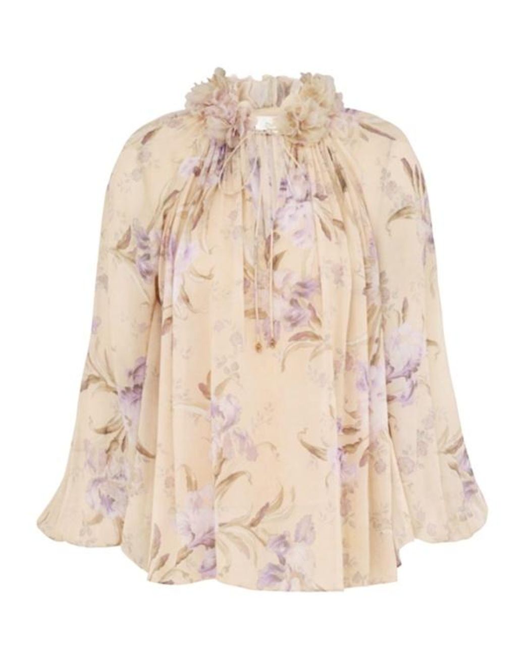 Zimmermann Natural Eden Billow Blouse