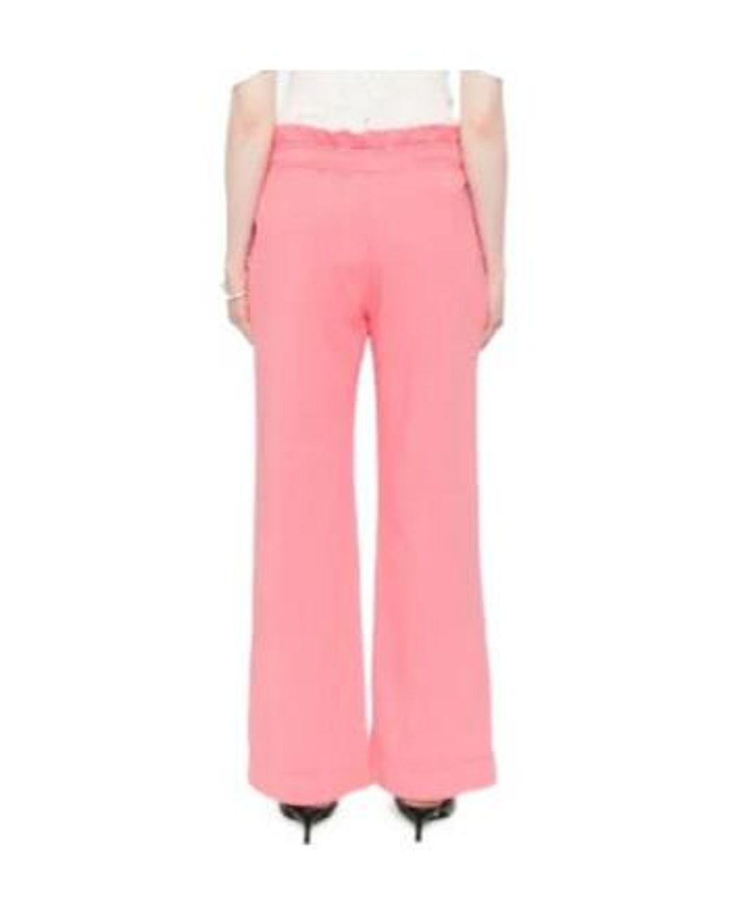 J.W. Anderson Pink Jw Anderson Gathered-Waist Drawstring Track Pants