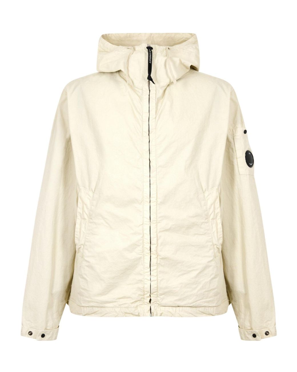 C P Company Natural Hooded Jacket for men