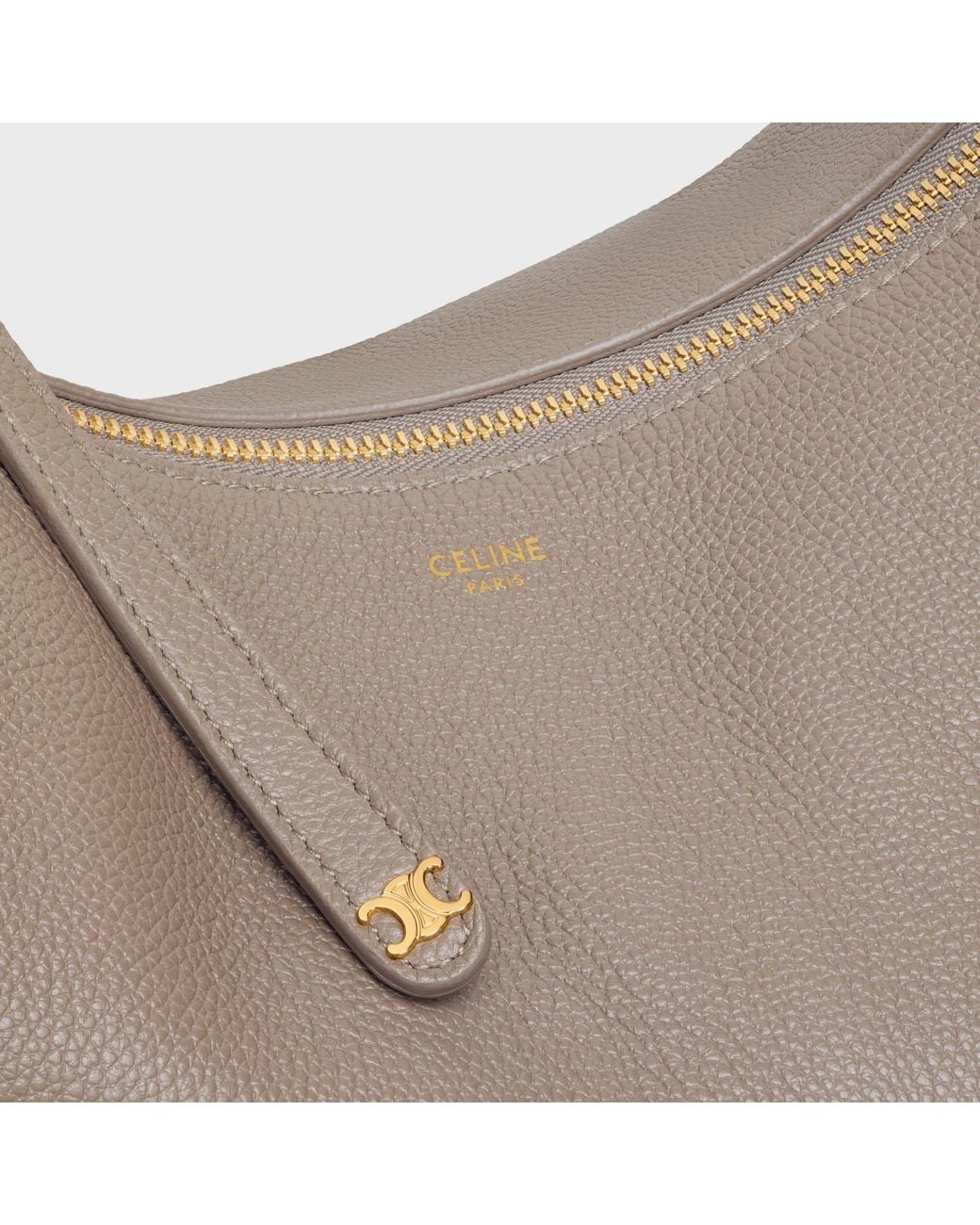 Celine Large Lulu in Gray | Lyst