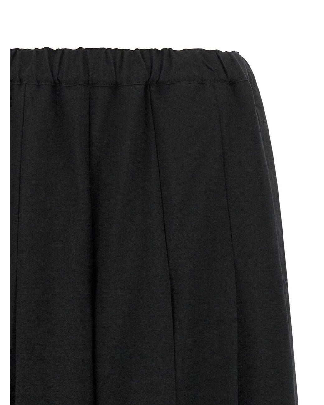 Comme des Garçons Black Comme Des Garçons Wide-Leg Pleated Pants