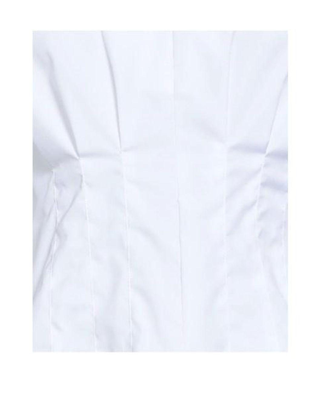 Rag & Bone White Sleeveless V-Neck Solid-Color Top