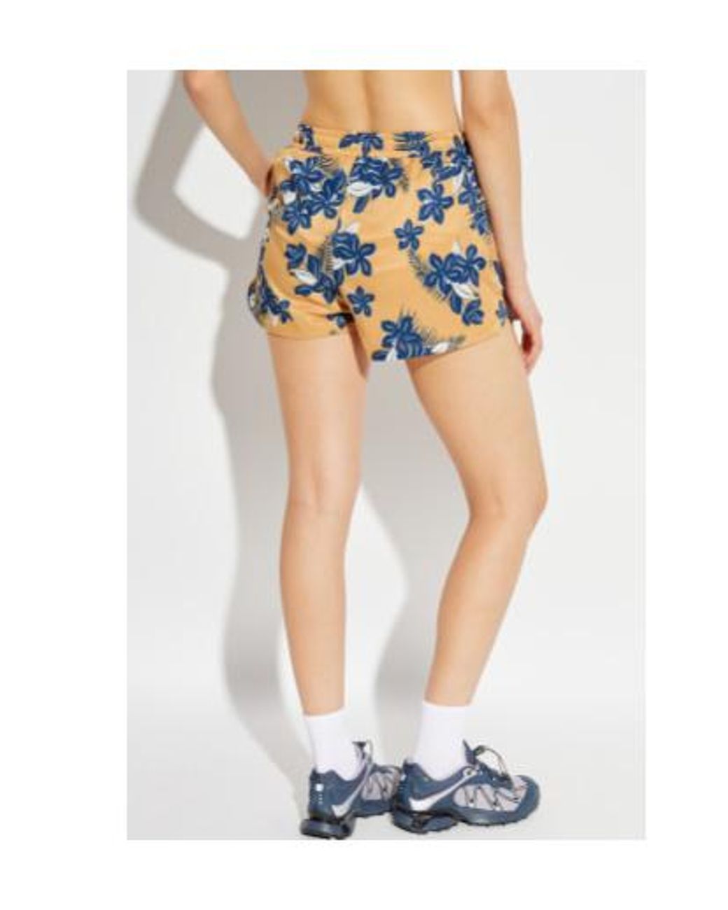 The Upside Blue Aruba Printed Shorts