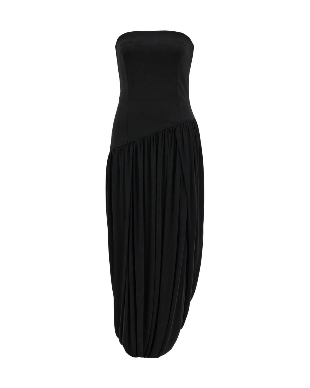 Ferragamo Black Bustier Dress