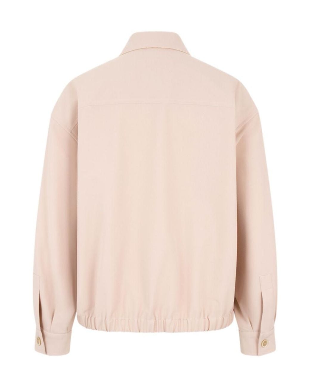Fabiana Filippi Pink Collared Casual Jacket