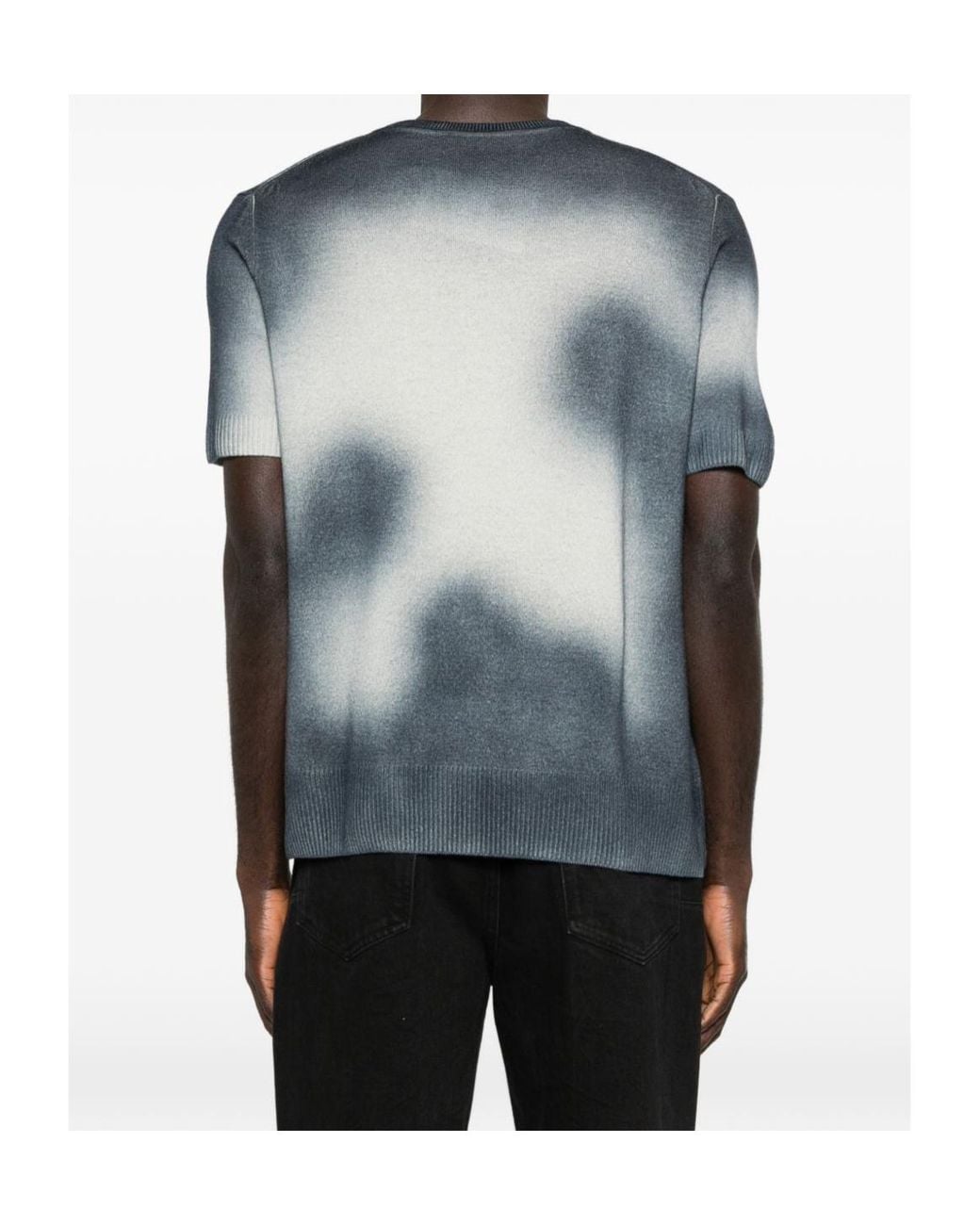 Vivienne Westwood Blue Pattern Graphic T-Shirt for men