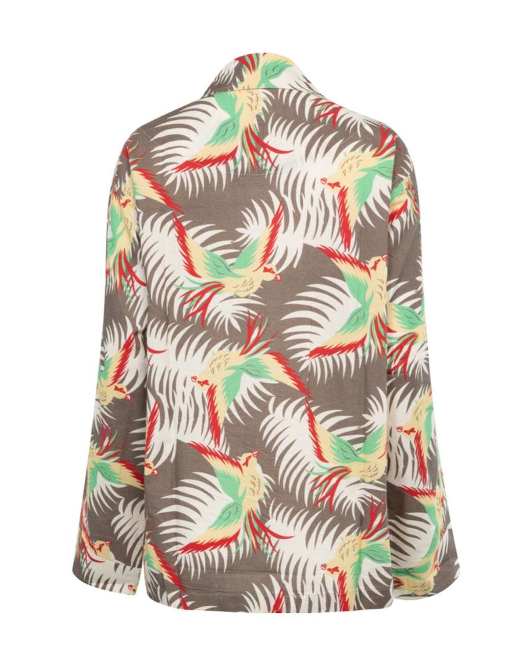 Bode Multicolor Motif-Print Cotton Shirt