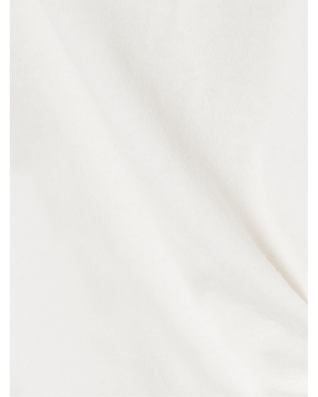 SLVRLAKE Denim White Soft Fitted T-Shirt
