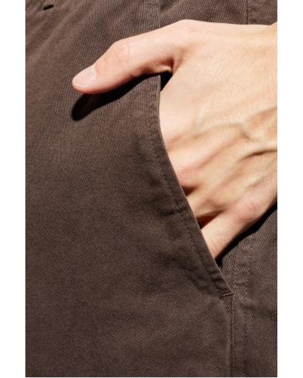 AllSaints Brown Juku Wide-Leg Pants for men