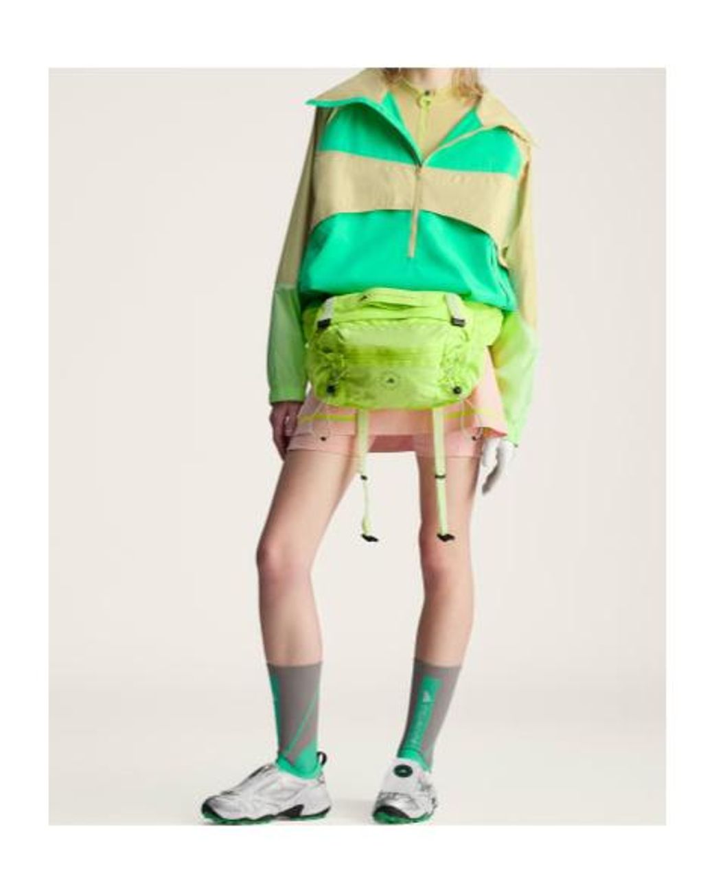 Adidas By Stella McCartney Green Codechaos Boa Sneaker