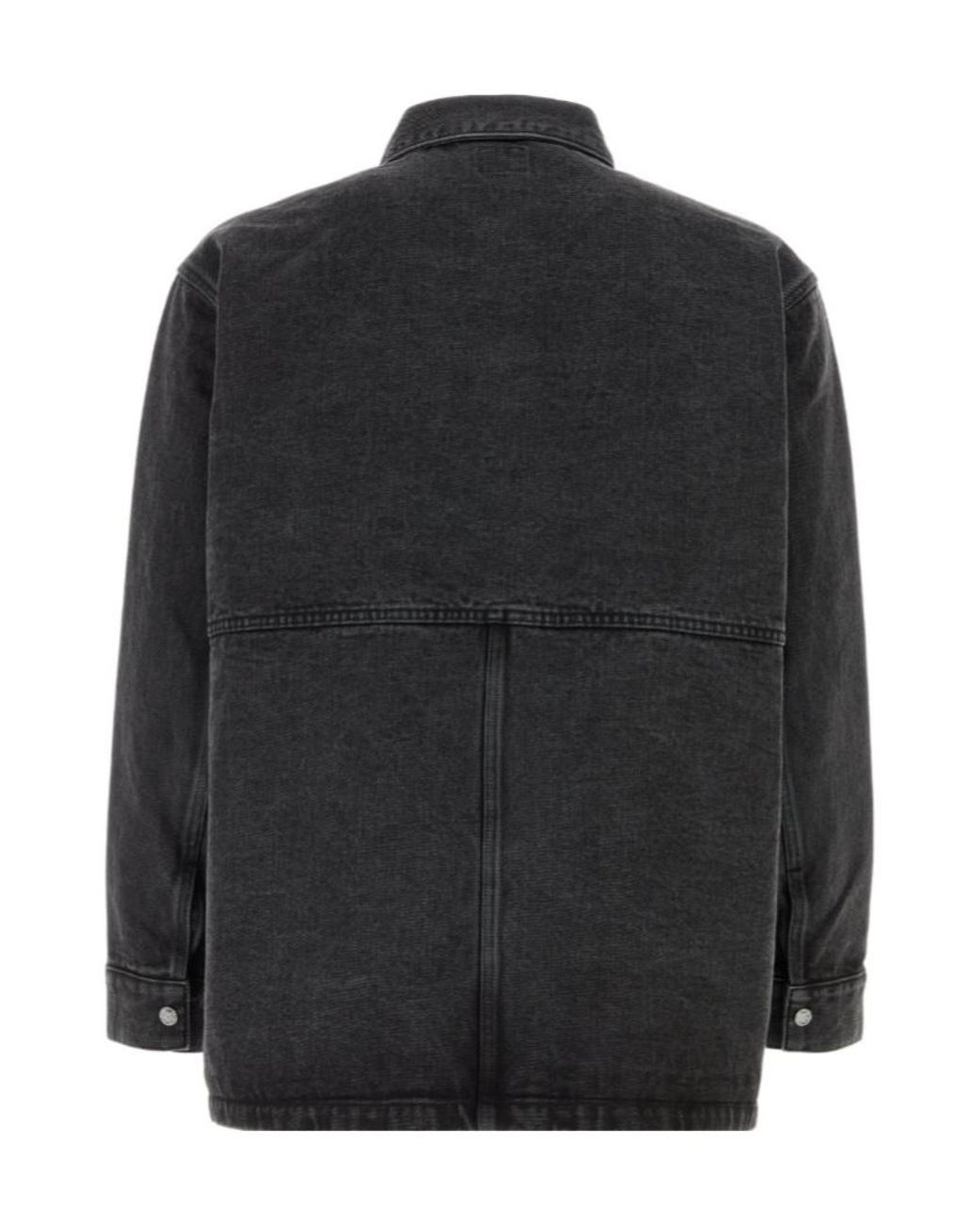 Needles Black Denim Jacket for men