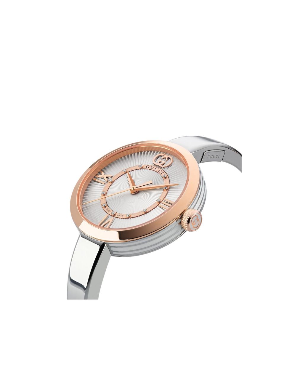 Gucci Metallic Model 2000 Watch, 30Mm
