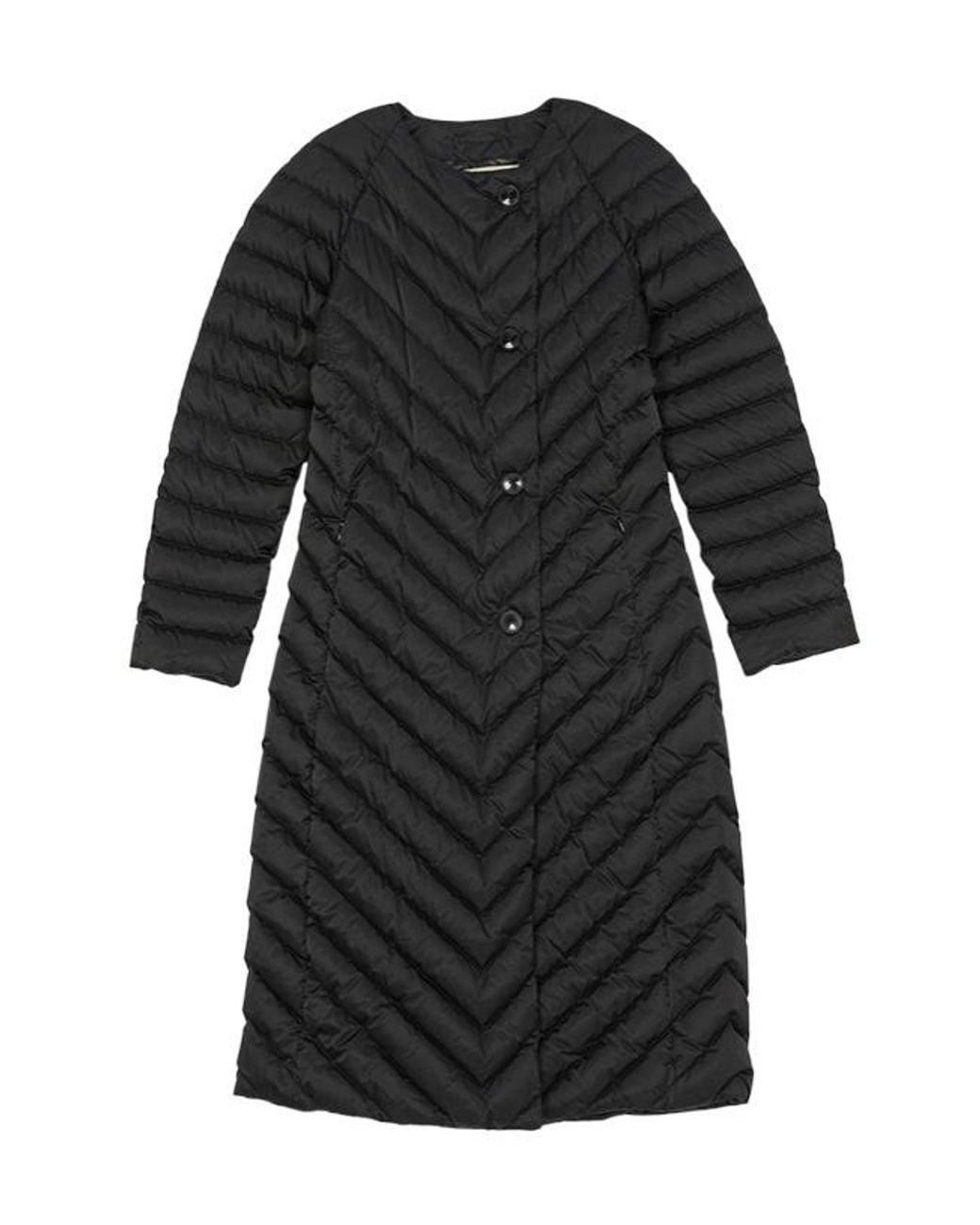 Herno Black Quilted Down Jacket