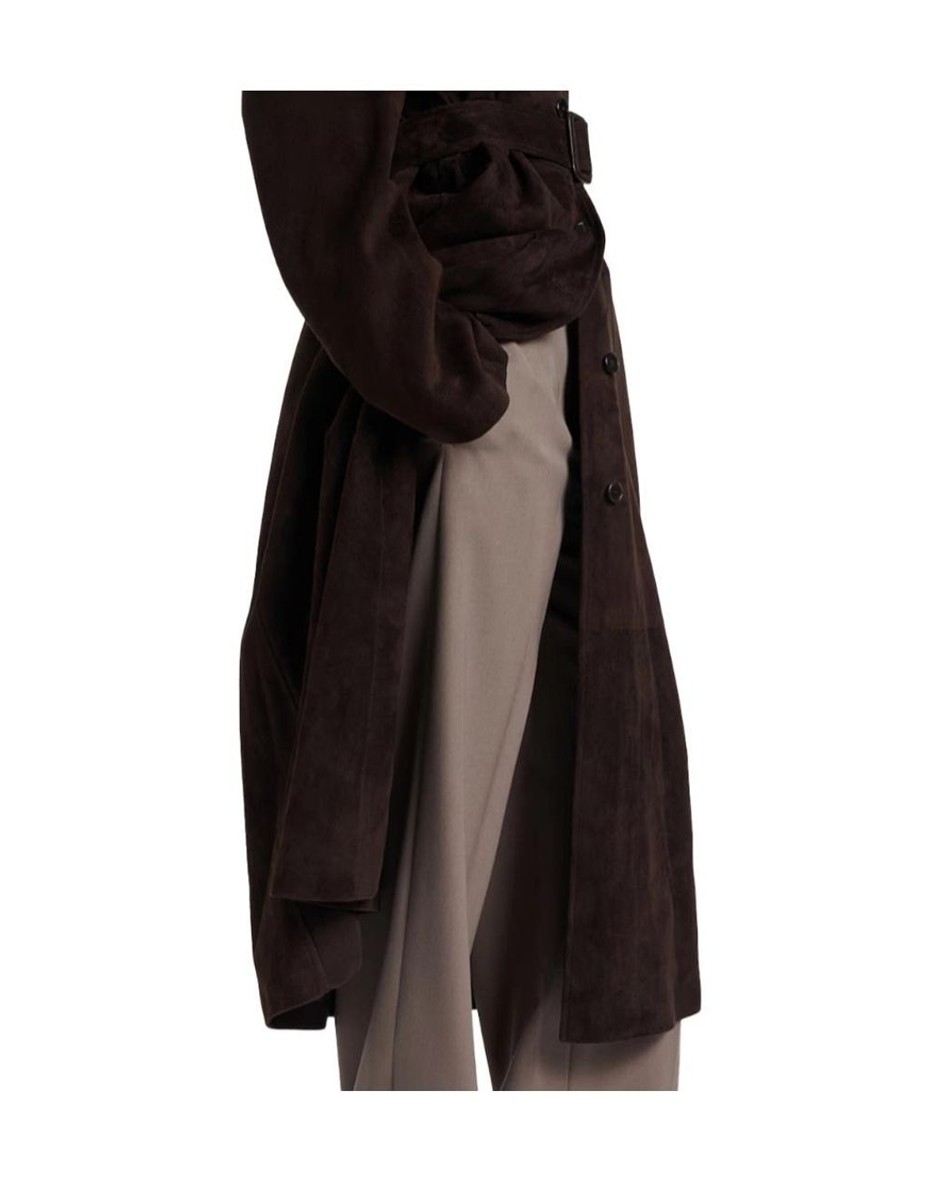 The Row Black Long-Sleeved Coat