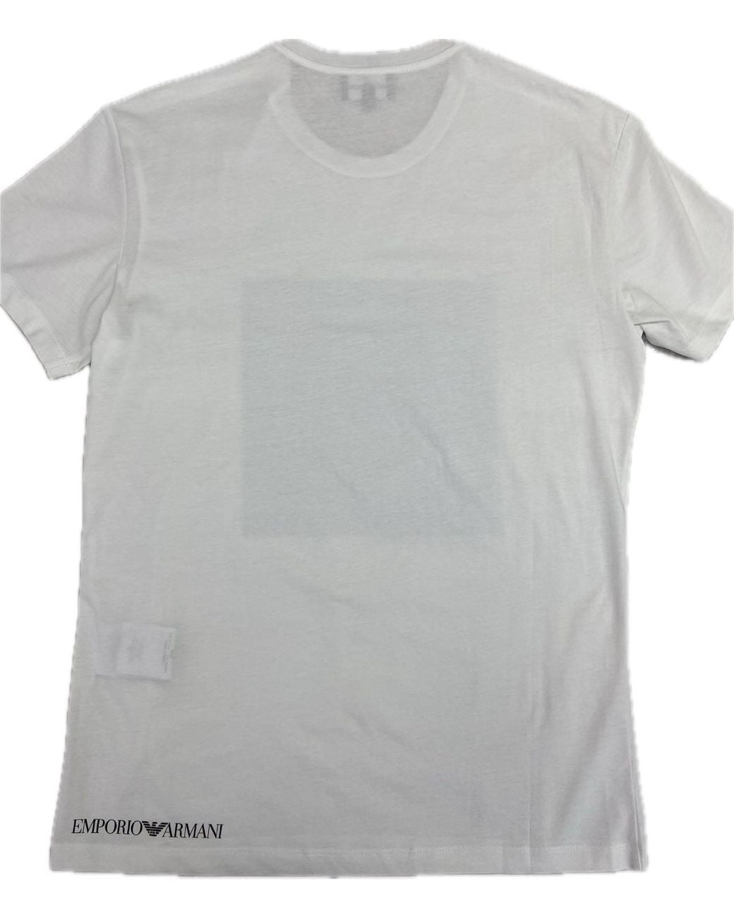 Emporio Armani White Short-Sleeved T-Shirt for men