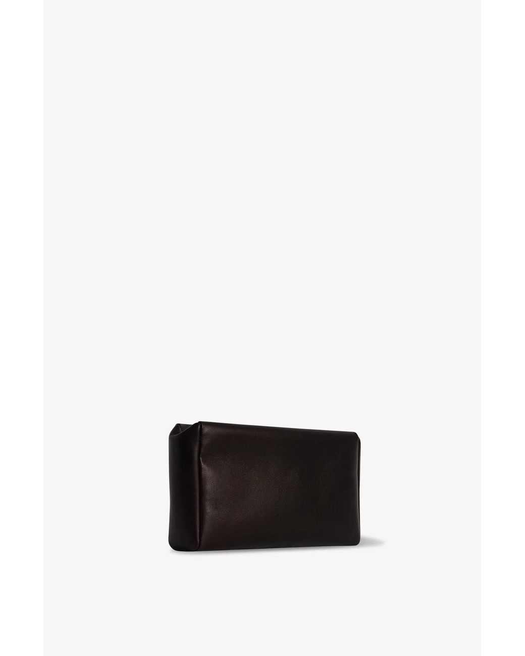 The Row Black Small Square Clutch