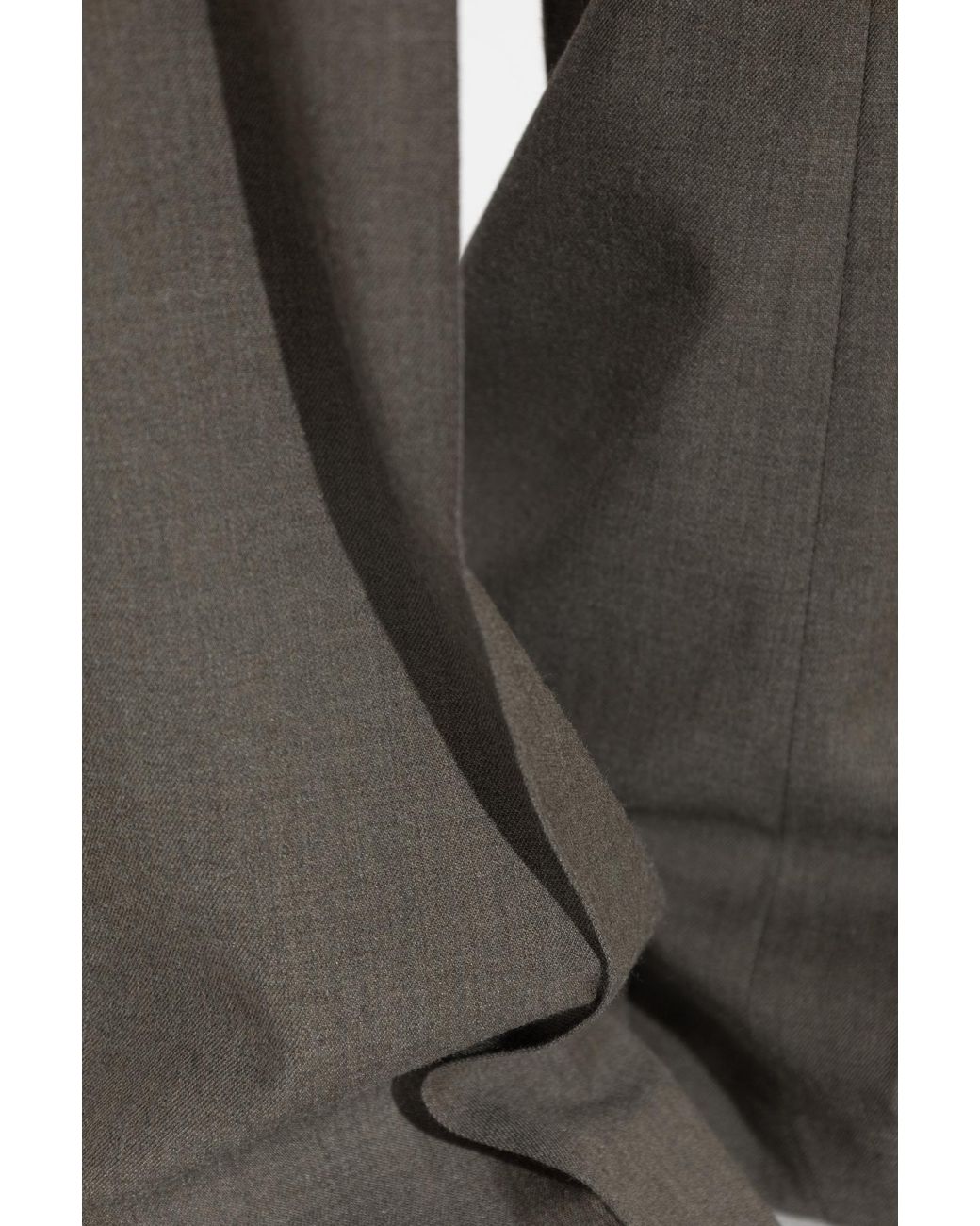 The Attico Gray The Creased Tailored Trousers