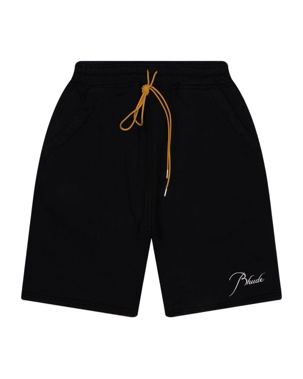 Rhude Black Classique Sweat Shorts for men
