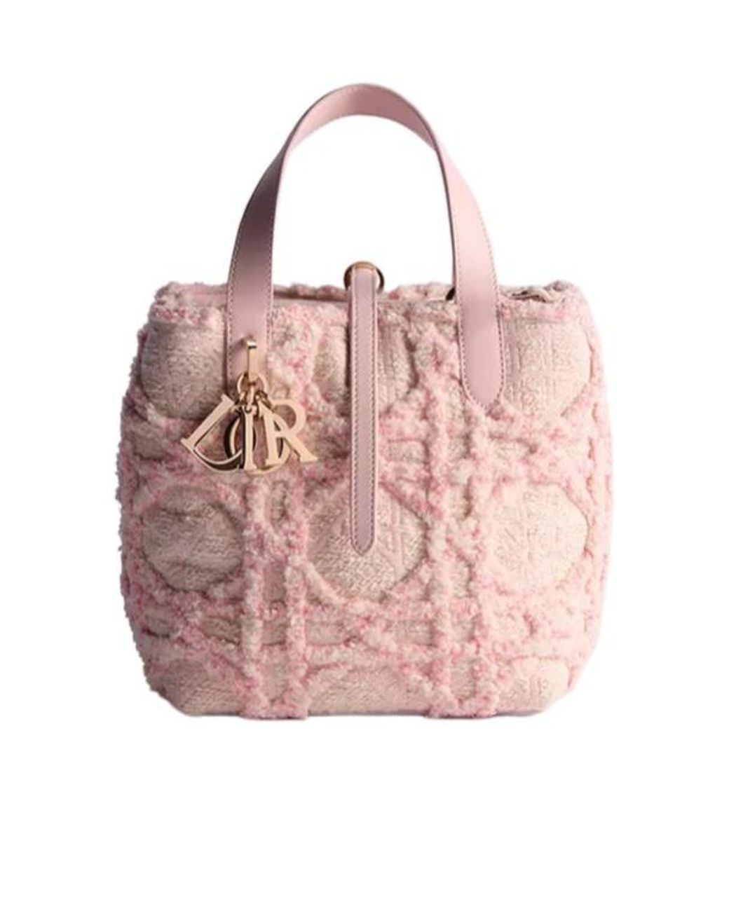 Dior Pink Small Toujours Vertical Tote Bag