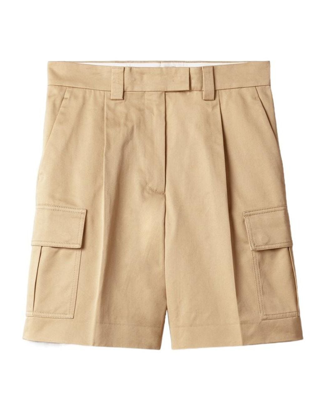 Miu Miu Natural Chino Bermudas
