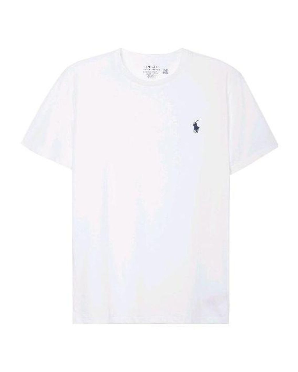 Polo Ralph Lauren Pony Embroidered Crewneck T-Shirt in White for Men ...