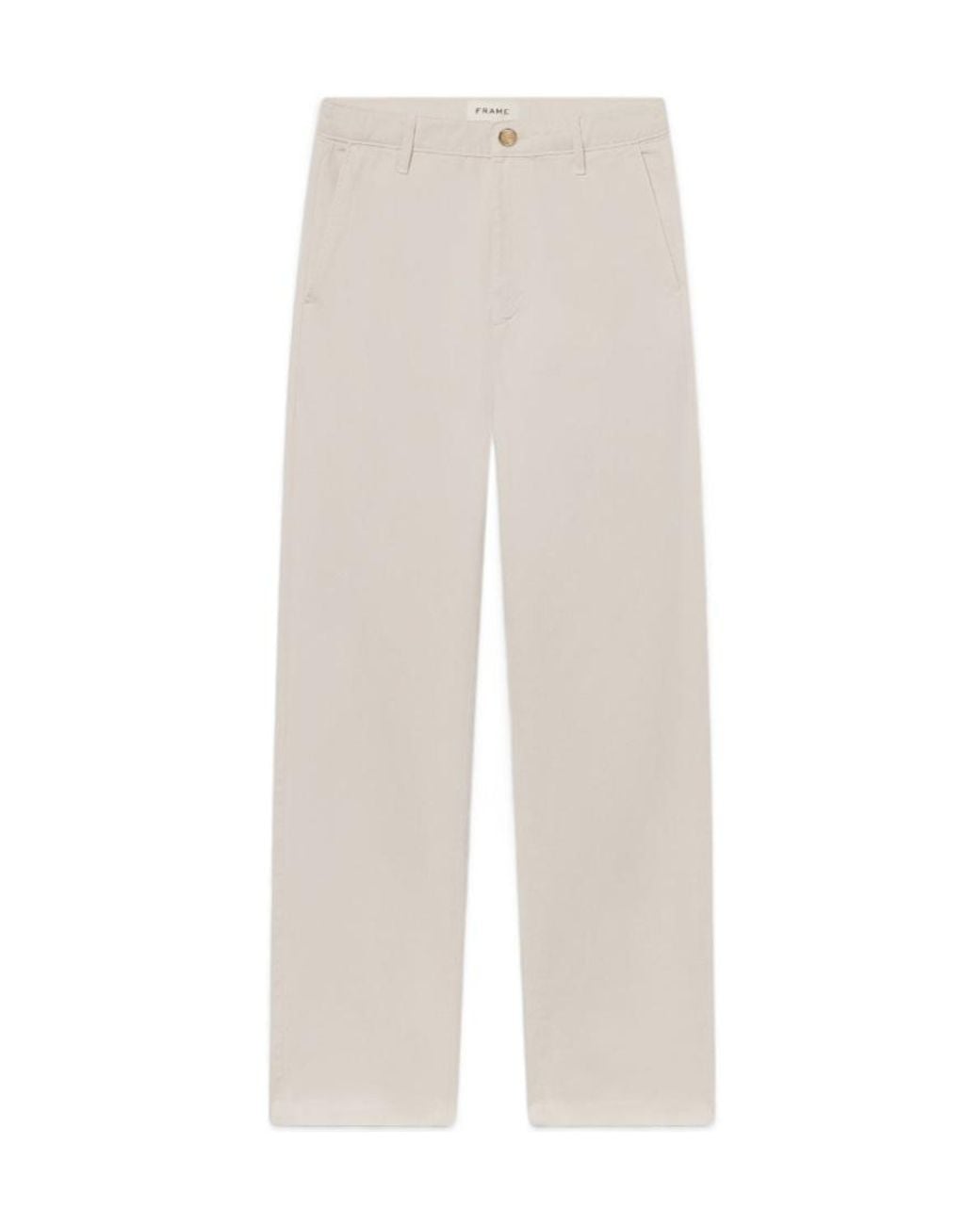 FRAME White The Straight Chino for men