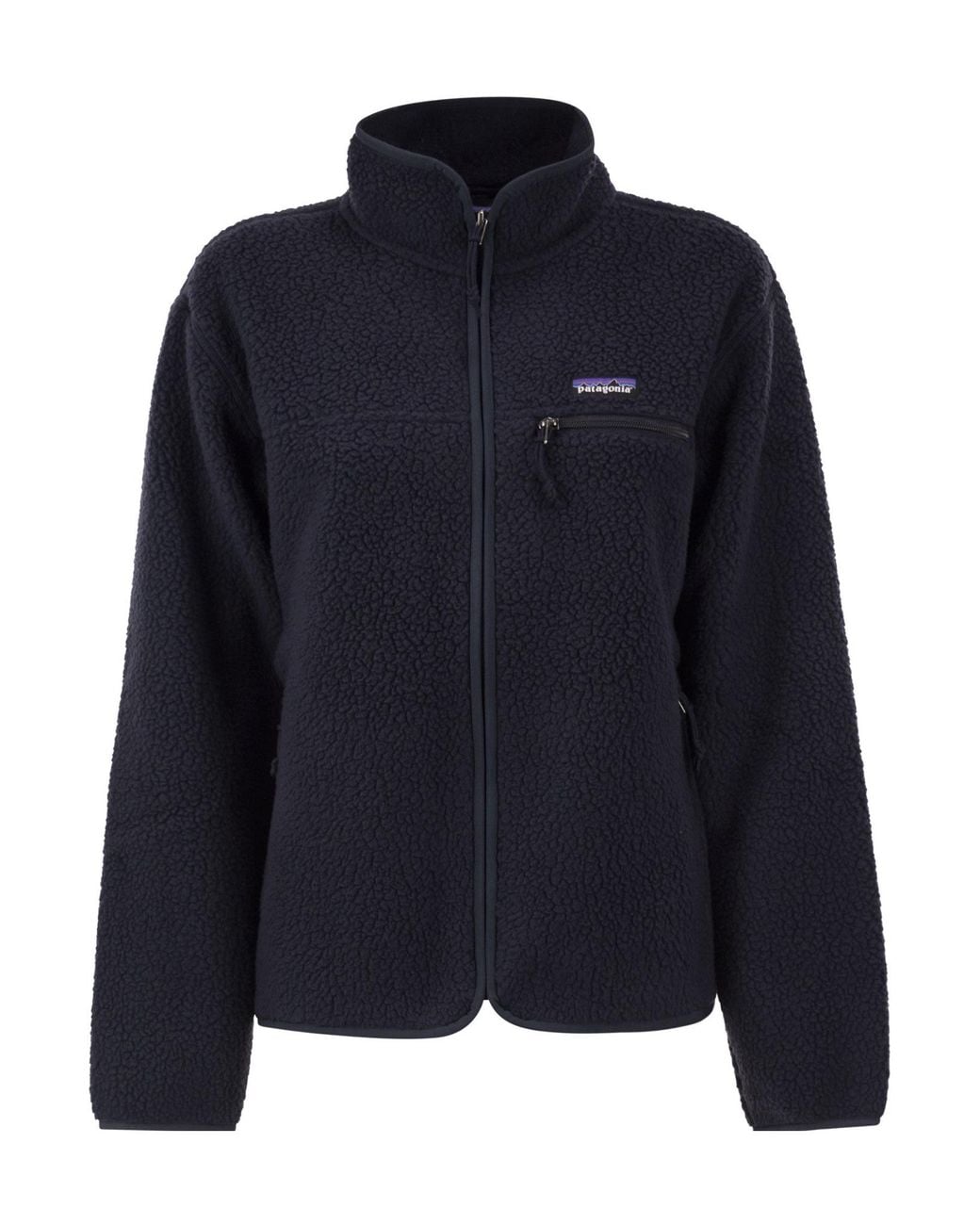Patagonia Blue Zip-Up Fleece Jacket