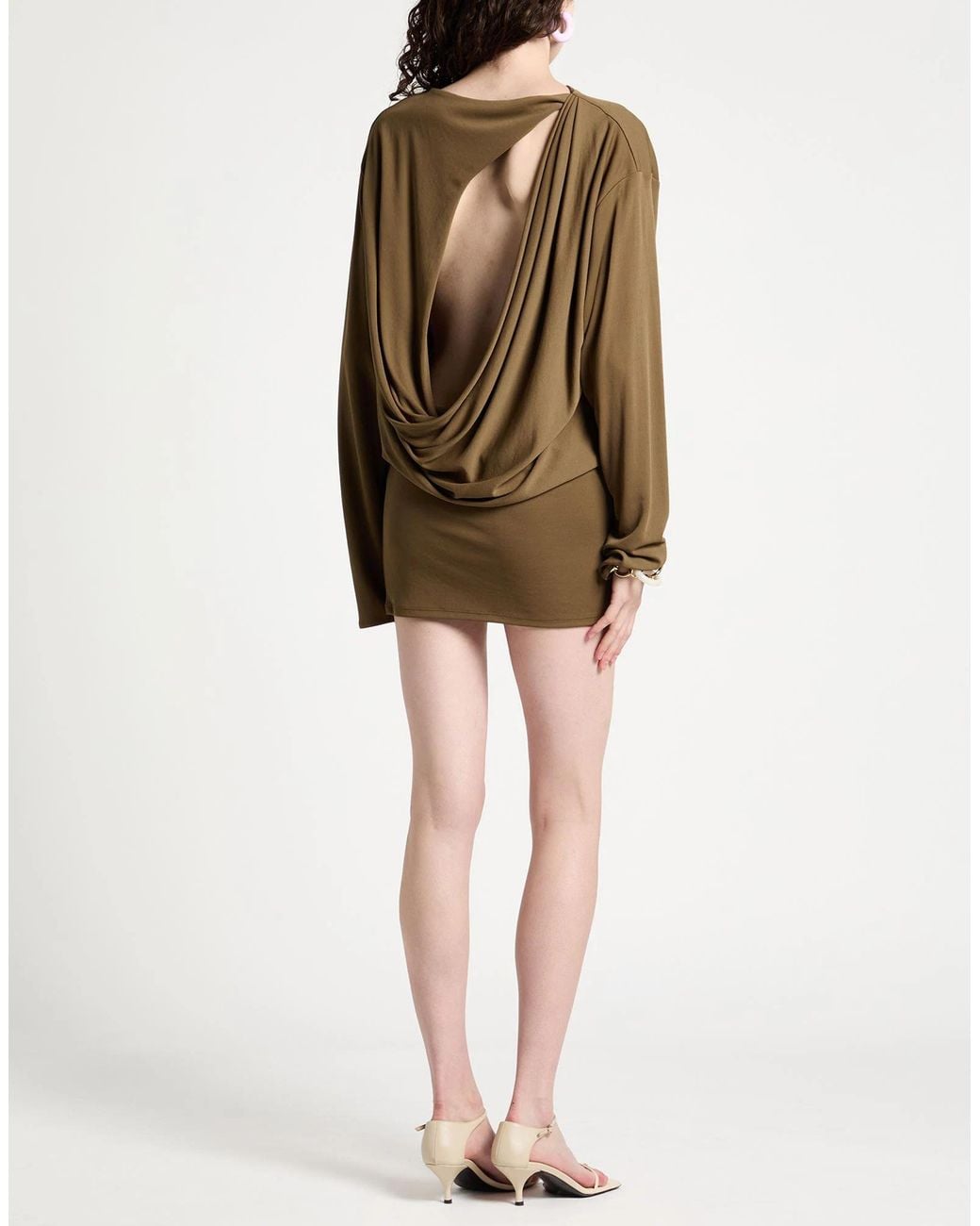 Jacquemus Green Short Dresses