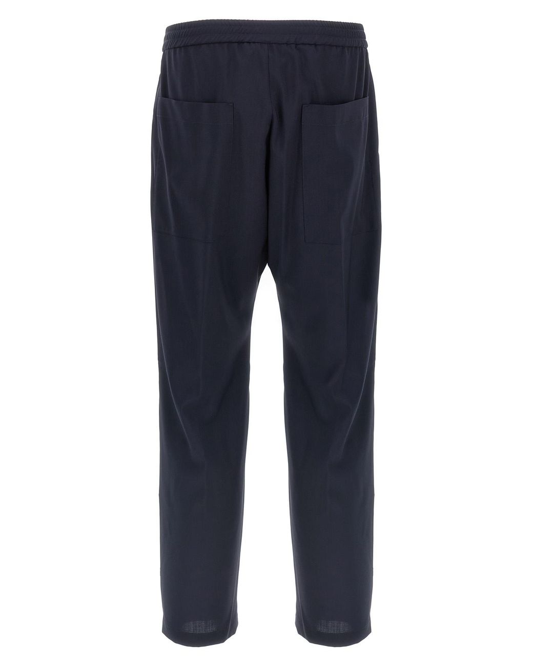 Barena Blue Bativoga Elastic Waist Pants for men