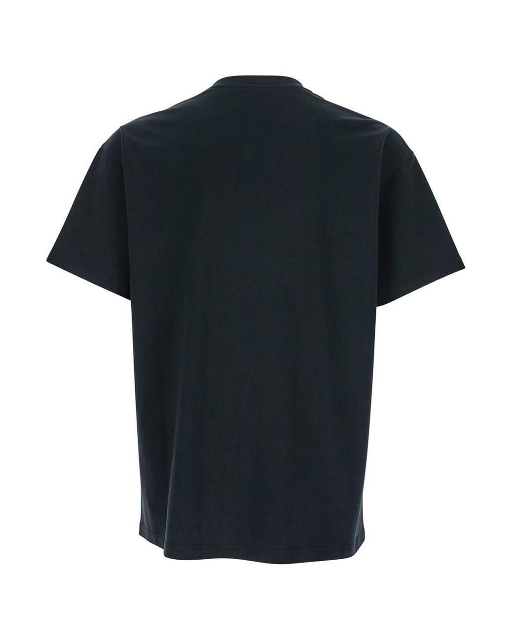 Givenchy Black Logo Patch Crewneck T-Shirt for men