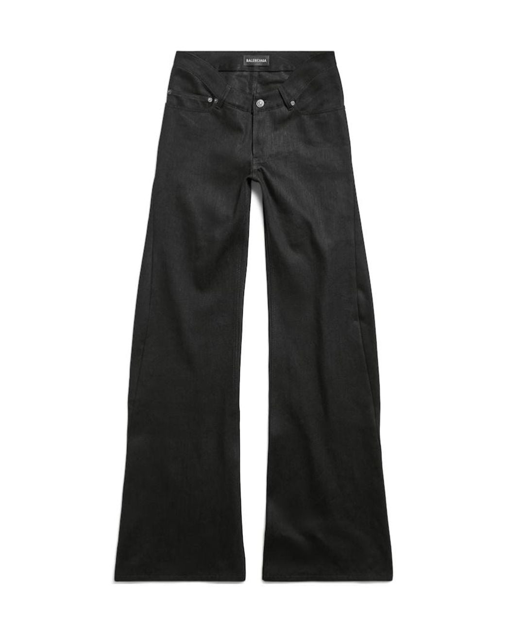 Balenciaga Black Flared-Leg Jeans