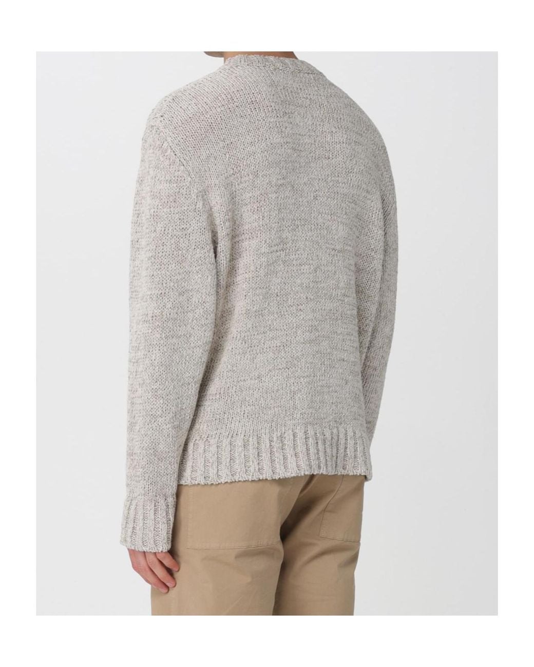 Barena Gray Knitted Jumper for men