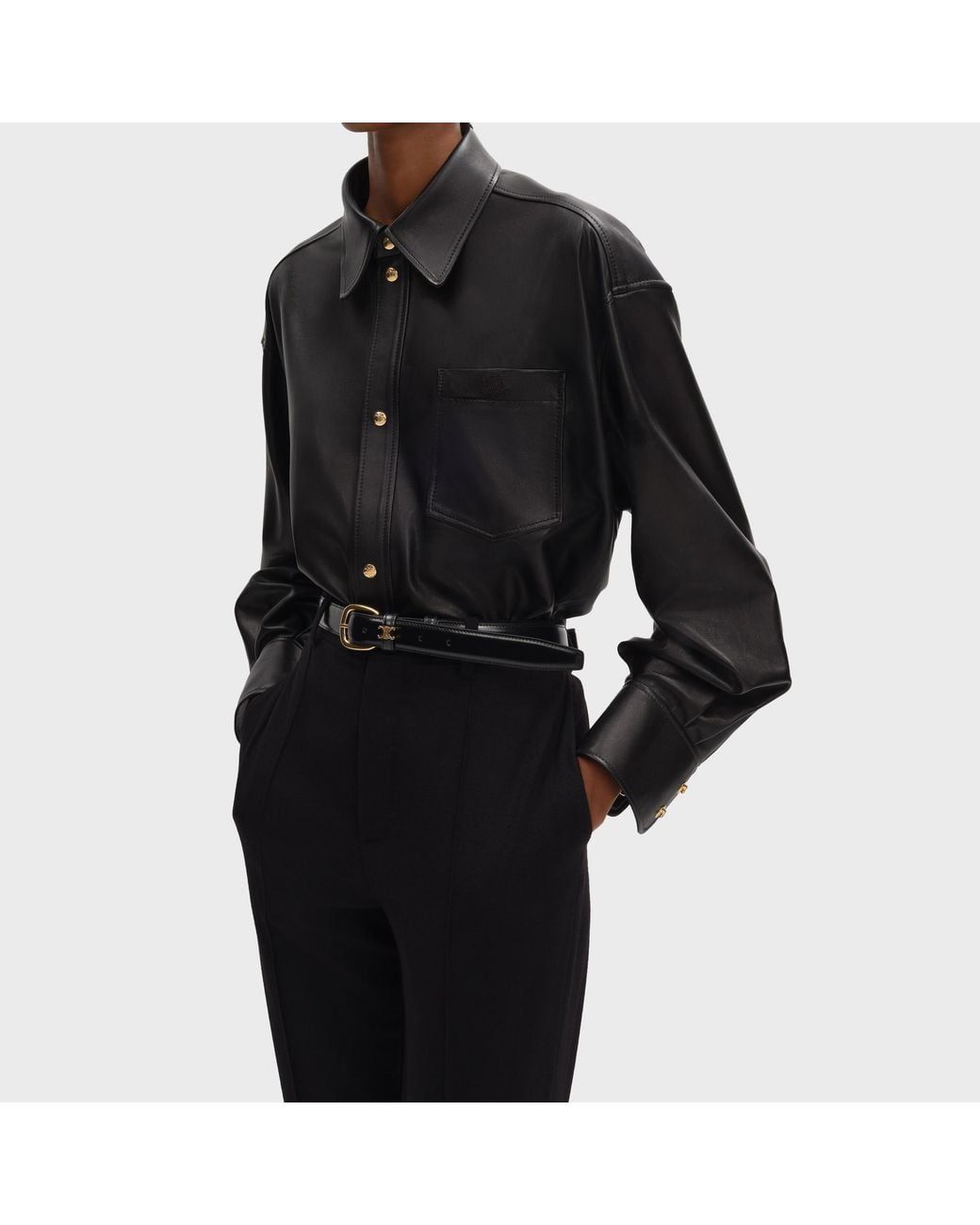 Céline Black Shirt