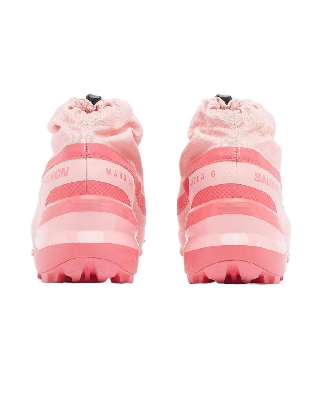 MM6 by Maison Margiela Pink Round Toe Sneakers