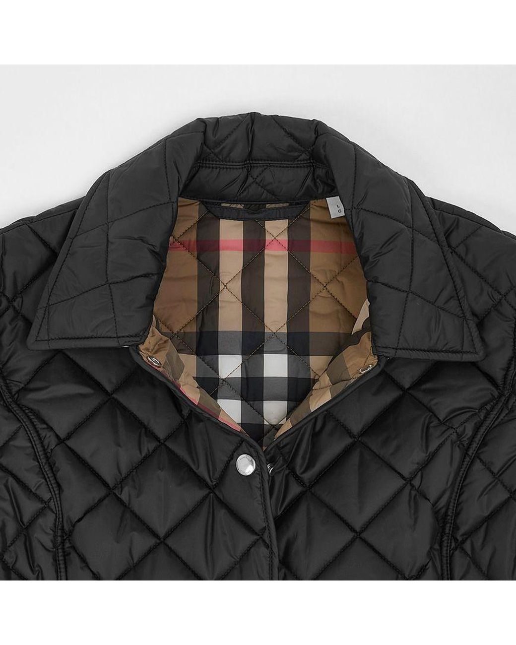 Burberry Black Quilted Cotton Clothing