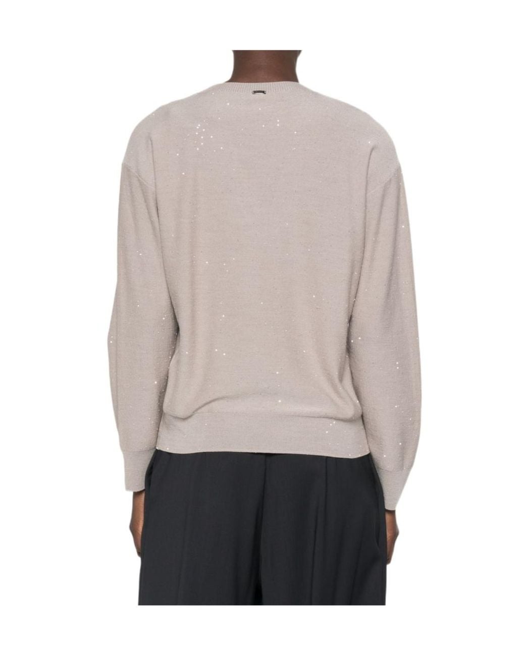 Herno Natural Long-Sleeved Sweater