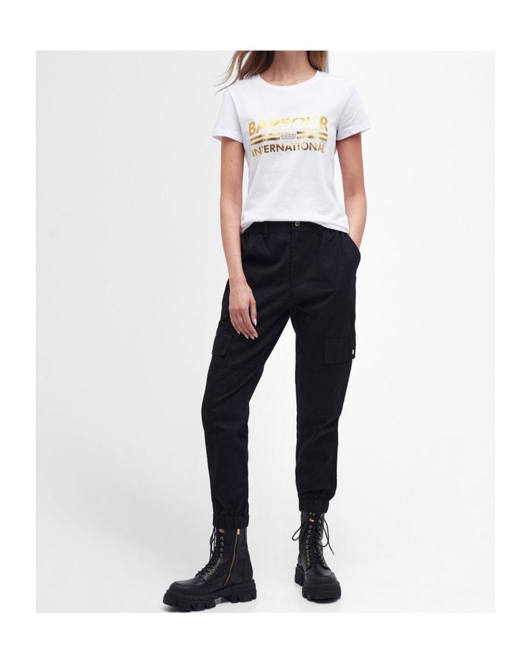 Barbour White Originals T-Shirt