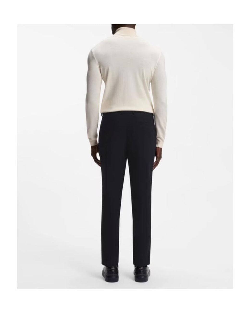 Boss Blue Boss Drawstring Tapered Pants for men