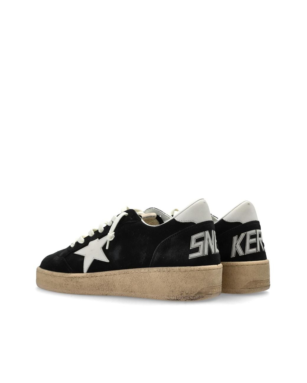 Golden Goose Deluxe Brand Black 'Ballstar 2' Sports Shoes for men