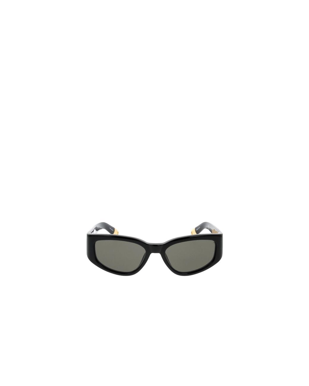 Jacquemus White Logo Sunglasses