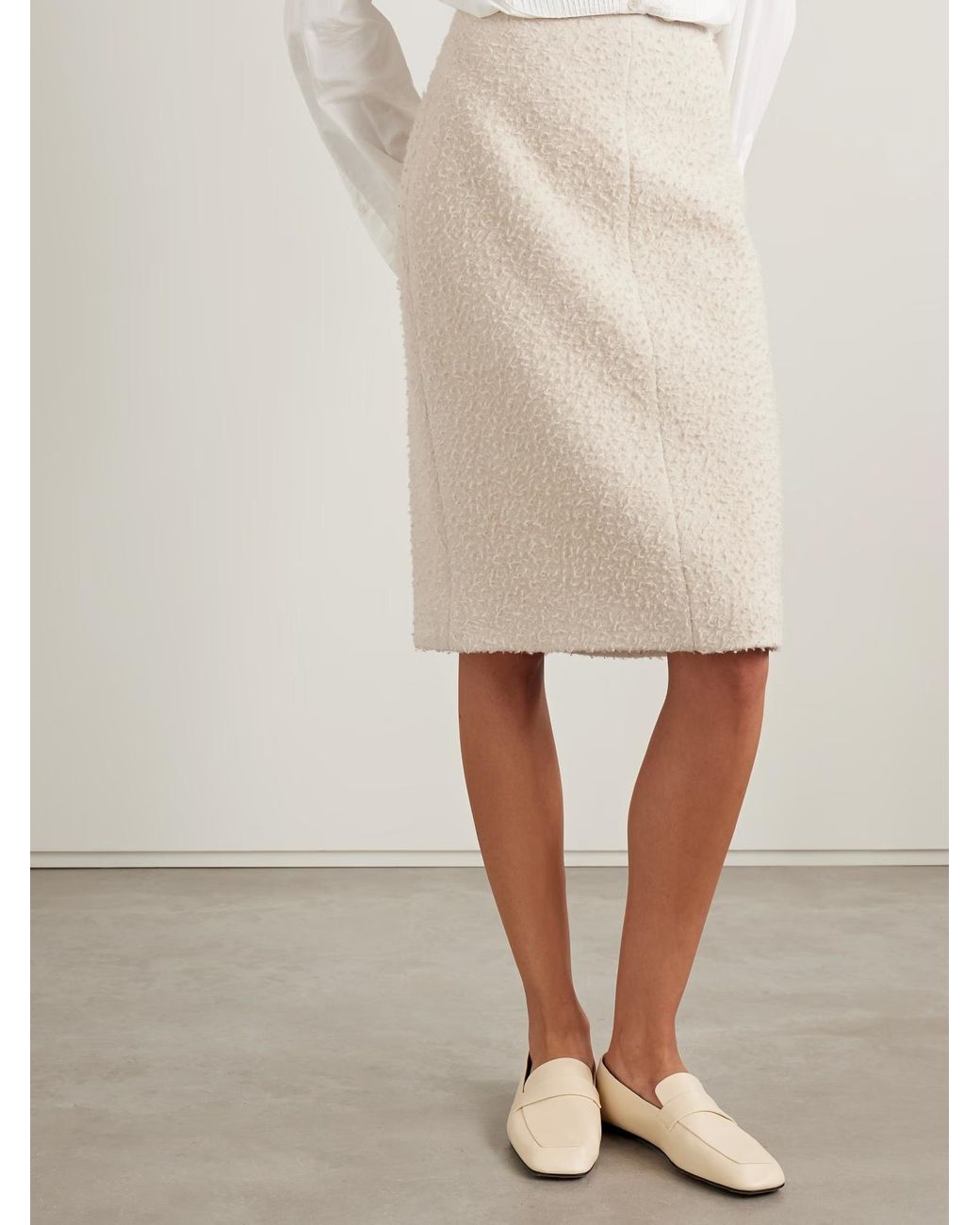 The Row Natural Malva Skirt