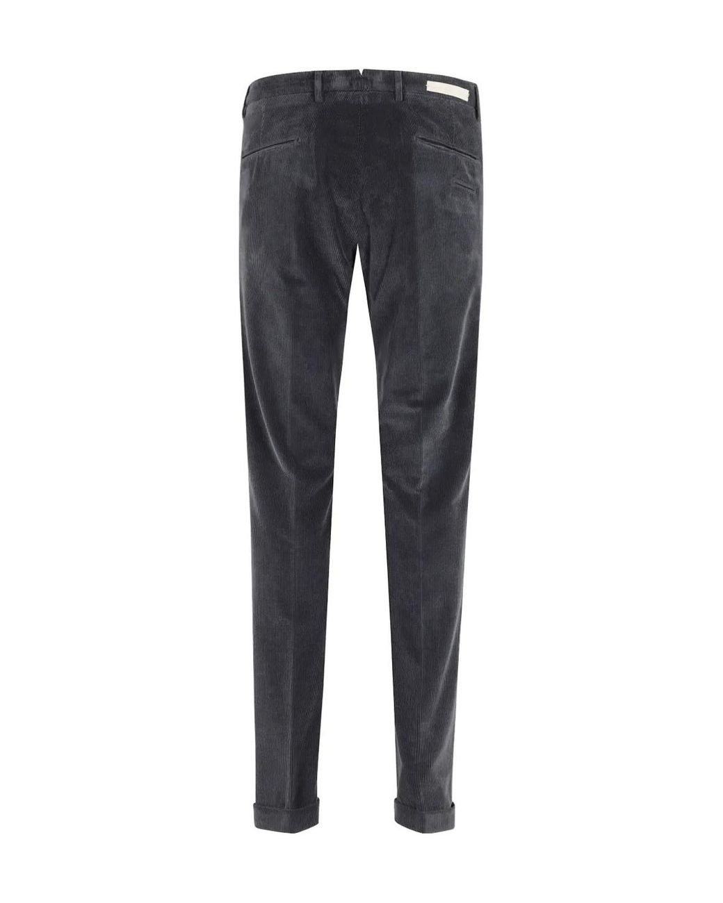 Briglia 1949 Blue Corduroy Trousers for men