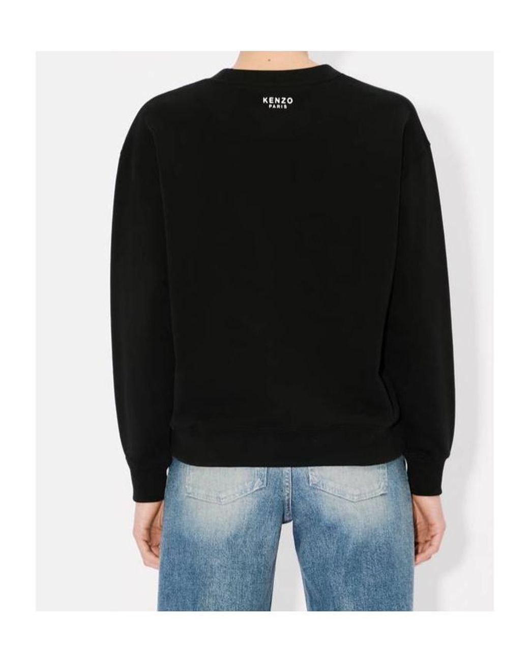KENZO Black Pop Embroidered Sweatshirt for men